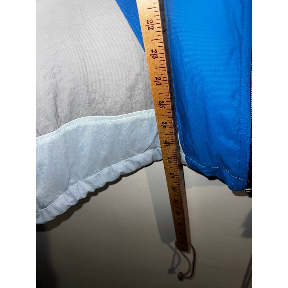 Nike Archives Official Reissue 1990 Windbreaker Jacket Blue Grey Colorblock  XL - Picture 7 of 9